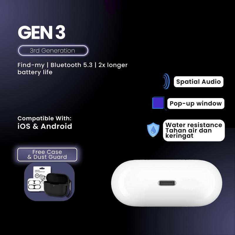 Indopods 3rd Generation New Version with Spatial Audio - Shop | Tokopedia
