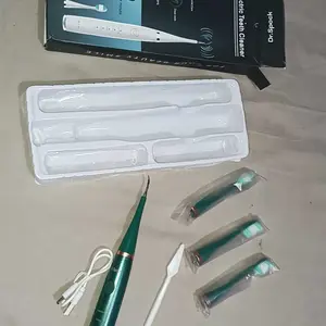 Momwell 5Pcs/Set Smart Ultrasonic Sikat Gigi Electric Mulut  Elektrik