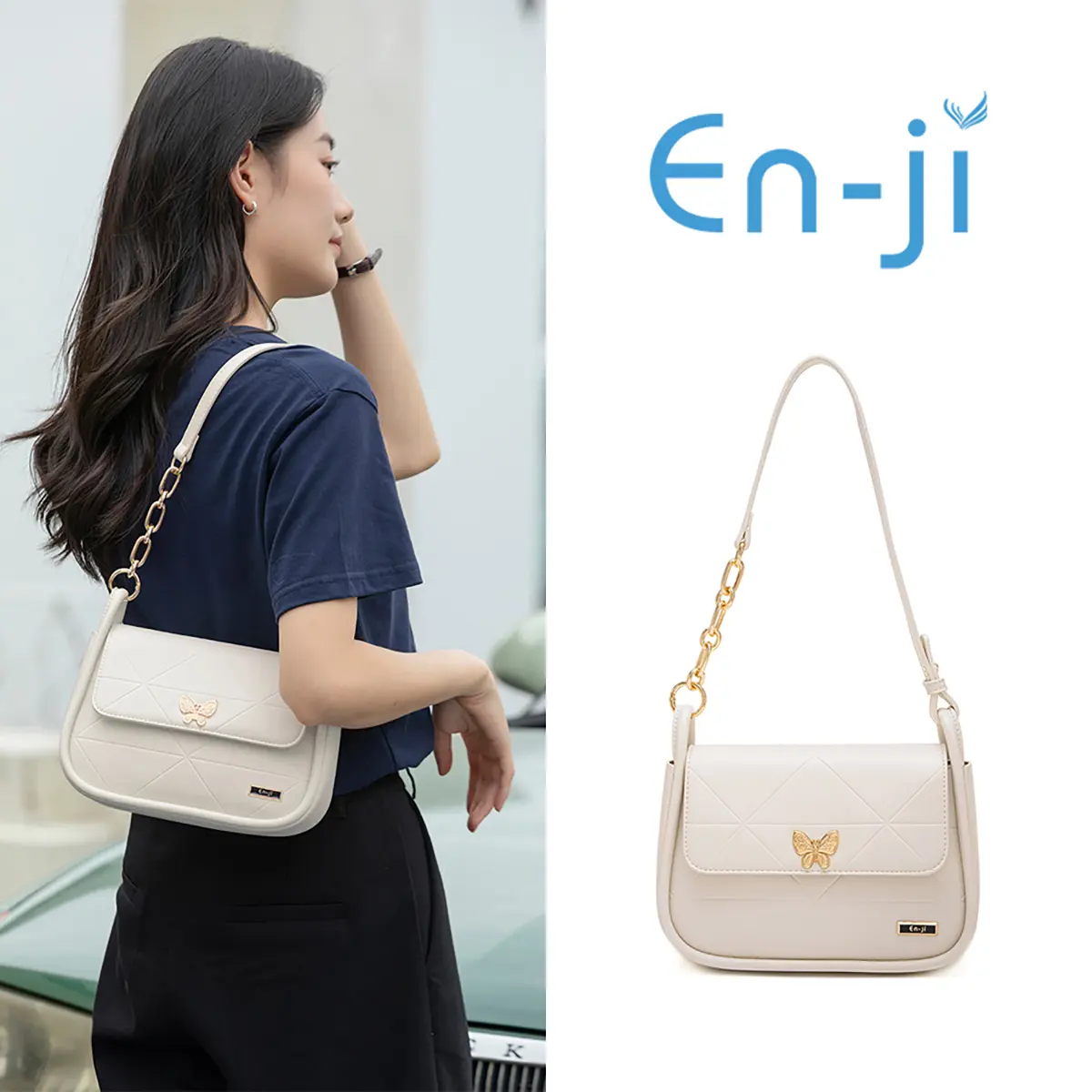 En-ji Jinny Shoulderbag Wanita
