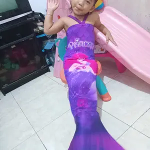 Kostum Mermaid Baju Duyung Anak Terbaru Uniseks Karakter Kartun PREMIUM Fashion Perempuan Bahan Spandek Balon Melar Nyaman Ukuran XS S M L