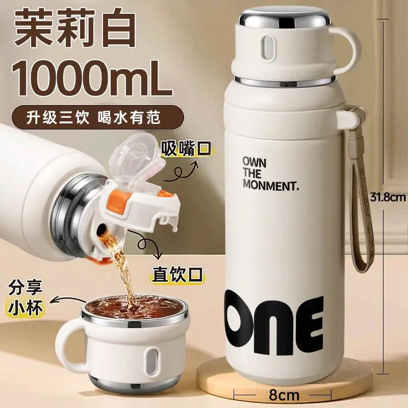 Bình giữ nhiệt Siêu Hot 2 vị trí uống 600ml-1000ml inox cao cấp mẫu Hot binh…