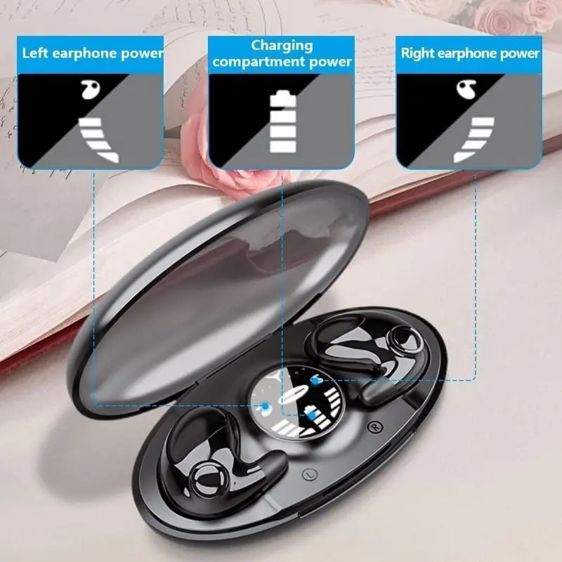 MD538 Bluetooth 5.3 compatible wireless Waterproof Earbuds Stereo earbuds noise reduction IPX5 noise  cancelling Audio Charging