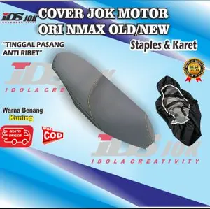 kulit jok motor nmx original pakai karet dan staples