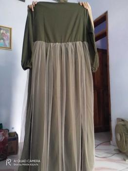 Product Review of Ayucitra gamis bianca fashion muslim dress wanita kekinian terbaru  panjang remaja kondangan mewah gaun from M** A**7 3