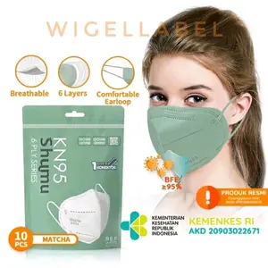 MASKER KN95 SHUMU 6PLY COLOR WARNA MURAH