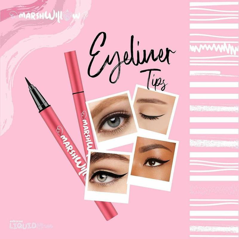 Marshwillow Black Forest Liquid Eyeliner by Natasha Wilona 2