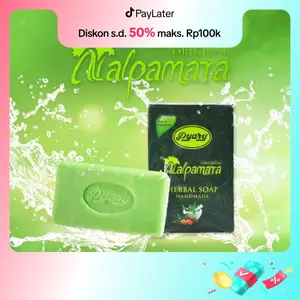 Sabun Arab PYARY Nalpamara Soap Original | PYARY PAPAYA HERBAL SOAP 75GR Membersihkan Mencerahkan Mandi Tubuh Berminyak Memutihkan