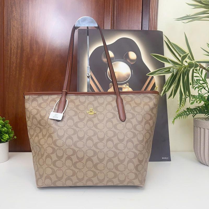 - 1108 - Túi Tote Da Nữ Kích Thước Lớn Size 42 Đựng Tài Liệu Giấy A4 Laptop Du Lịch Ngắn Ngày Đáy Mềm Túi Nhẹ - Thời Trang Quảng Châu Cao Cấp