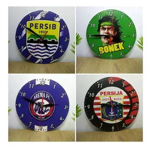 JAM DINDING GAMBAR CLUB BOLA LIGA INDONESIA
