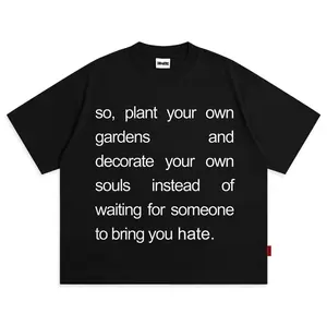 Dehated 49 Oversize Boxy Black Waiting Hate- Kaos Pendek Oversize Boxy Tee 20s