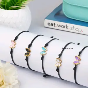 gelang tali simple model butterfly kupu kupu cantik