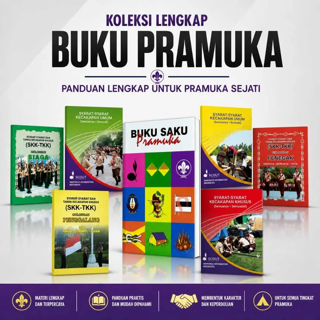 BUKU SKK TKK Siaga Penggalang Penegak buku pramuka