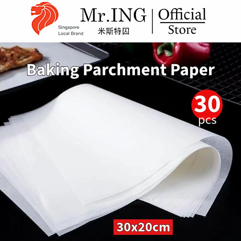 Baking Parchment Paper, Greaseproof Paper Nonstick Pre-Cut Parchment ...