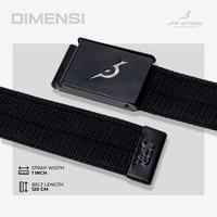 Gambar JFR Ikat Pinggang Pria Model Sabuk Gesper JBELT16 - Black dari Jennifer Wallet Kota Administrasi Jakarta Barat 2 Tokopedia