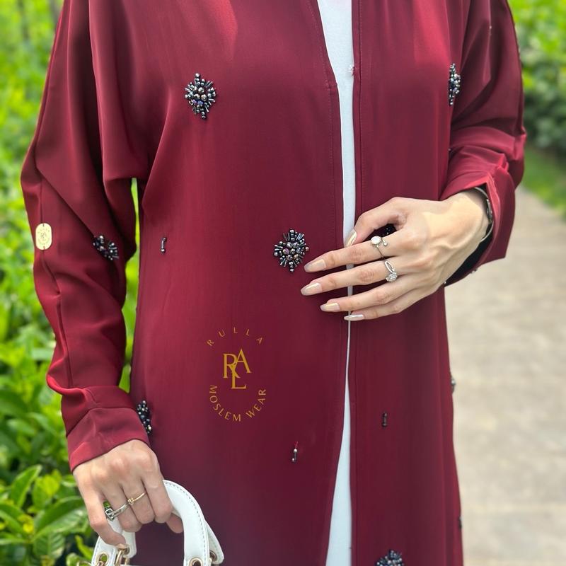 Abaya by rulla “Hurrem” + abayadubai + abayamodern + abayamurah + abayamesir 3
