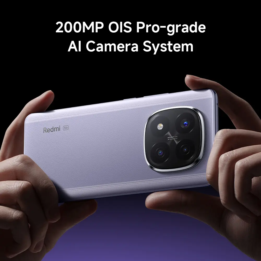 Xiaomi Redmi Note 14 Pro+ 5G | 200 MP OIS Pro grade AI Camera System | 120W HyperCharge with 5110mAh battery | IP68 | Corning Gorilla Glass Victus 2 [Official Store]