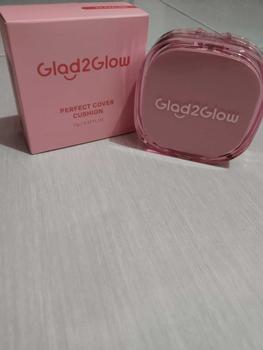 Product Review of Glad2Glow Cushion Perfect Cover G2Glow 11g | Foundation Ringan di Wajah Waterproof dan Transferproof from n**4 0