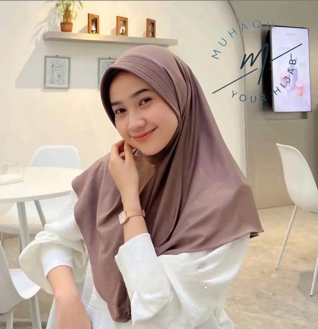 HIJAB BERGO HAMIDAH SIZE M || HIJAB SPORT HAMIDAH SIZE M || KERUDUNG INSTAN MUSLIM Wanita Sporty