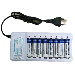 CHARGER BATERAI  AA AAA PLUS BATERAI AA 1200 MAH 8PCS