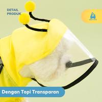 Gambar ONLY PETS Pet Raincoat Waterproof Jas Ujan Anjing Kucing Bentuk Unik - Bee, S dari Only Pets Kota Administrasi Jakarta Pusat 3 Tokopedia