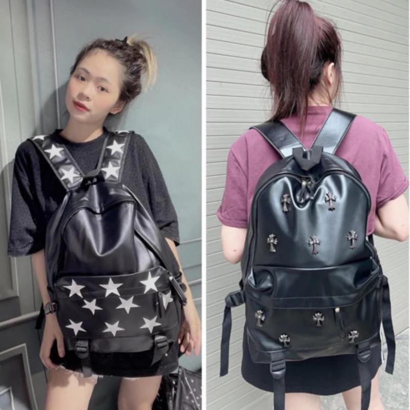 BALO DA NGÔI SAO SIZE 42 ĐỰNG LAPTOP , SÁCH VỞ A4 LAPTOP,Balo đi học,Balo đi chơi Bag Túi Đeo Vai Nam