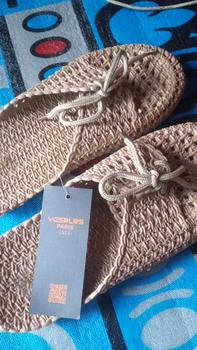 Product Review of [YESPLUS] PY132 Sandal Selop Wanita Flat Jelly Import Fashion Model Tali Rajut Terbaru from r**2 3