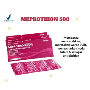 MEPROTHION 500 mg GLUTATHIONE | MENCERAHKAN SELURUH BADAN