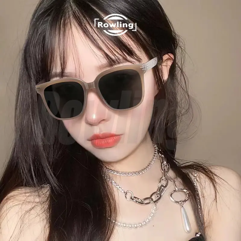 Rowling (ka-465) Kacamata Hitam Kotak Wanita Terbaru Kacamata Sunglasses Import Wanita Kacamata Fashion 1