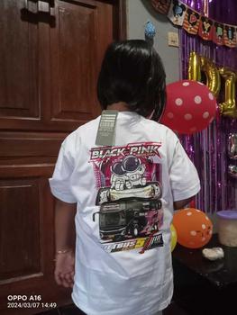 Product Review of # Kaos Baju Anak Bis BL4CKP1NK jb5| FREE STICKER | Tshirt Bis Basuri | REAL PICT | COD Fashion from H**y 2