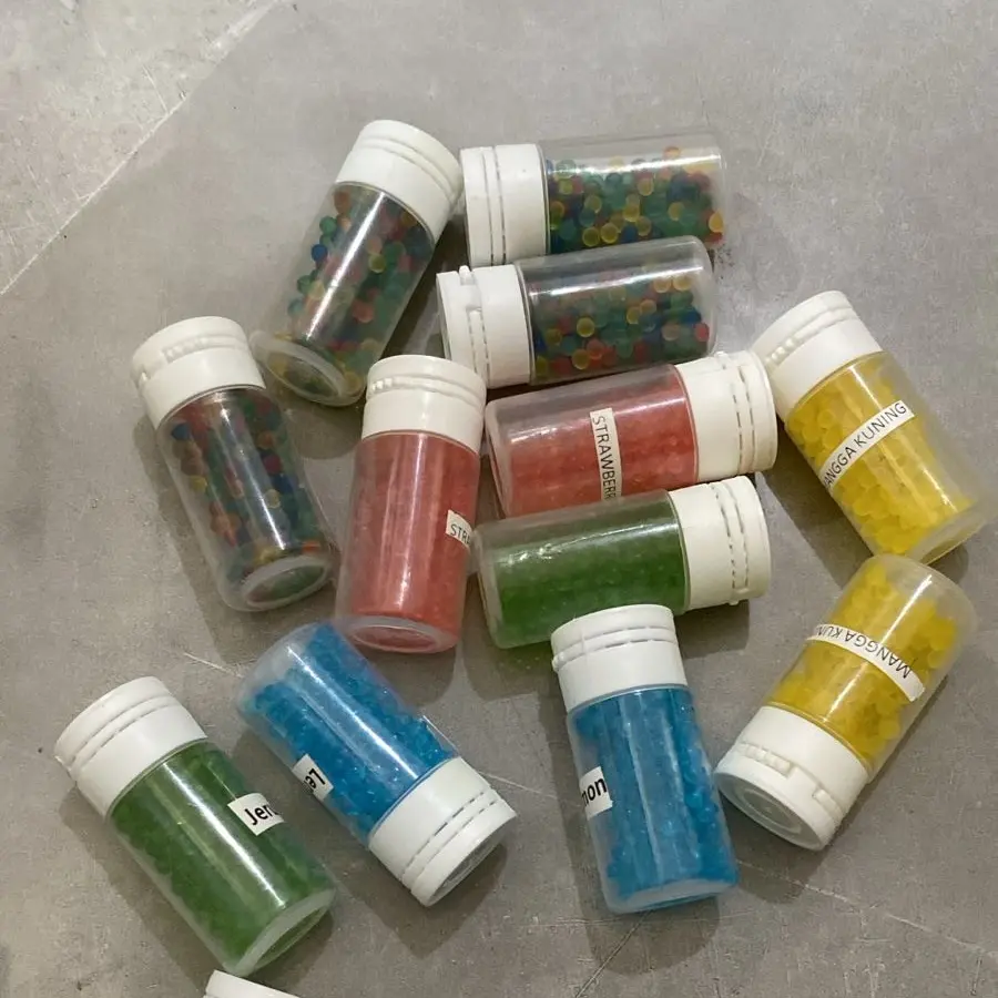 Butiran klik flavour mint penyegar tenggorokan