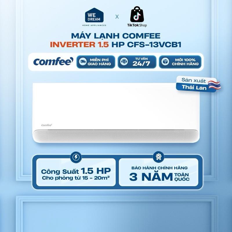 Máy lạnh Comfee Inverter 1.5 HP CFS-13VCB1