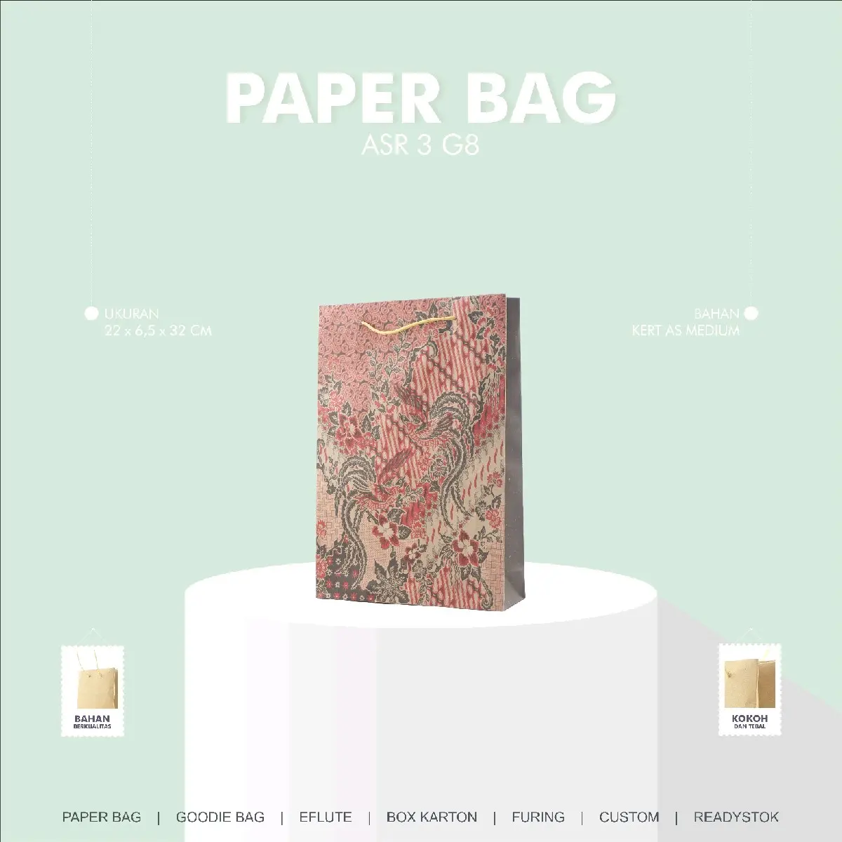 Tas Kertas Untuk Toko Souvenir dan Aneka Hajatan
