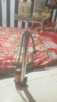 Product Review of Pompa Ban Tabung Meter Sepeda, Motor, Mobil Manual Hidrolik Lengkap Kompaan angin Kompa Tangan from A**a 0