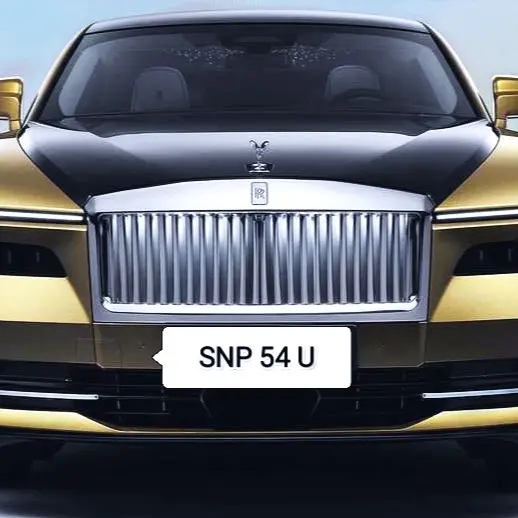 SNP54U Singapore Vehicles Car Number Plate - Unused Series for Sale!