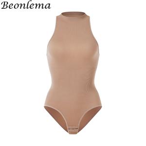 บอดี้สูทดันทรง แขนกุด ชุดกระชับสัดส่วนยกสะโพก ชุดจั๊มสูทผู้หญิง เซ็กซี่ ใส่สบาย