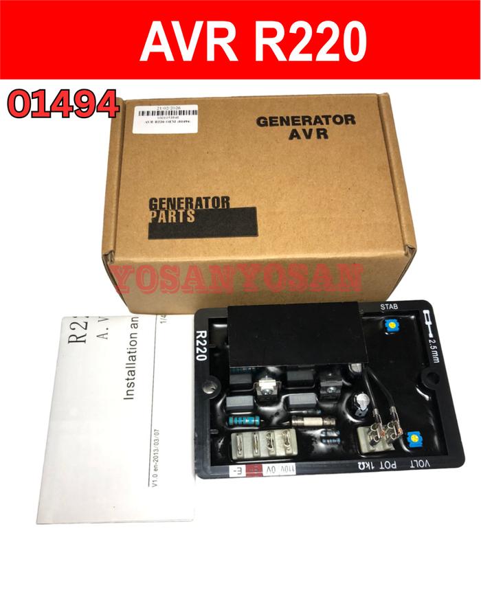 Jual AVR GENERATOR R220 UNTUK GENSET - Jakarta Barat - yosanyosan ...