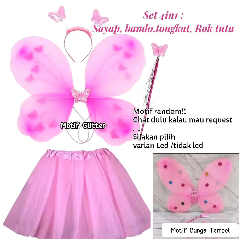 set 4in1 pink
