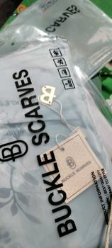 Product Review of Hijab Buckle Scarves Pouch ( ISI 5 ) Segiempat Motif Printing Voal Muslim Kerudung from b**a n** y**e 0