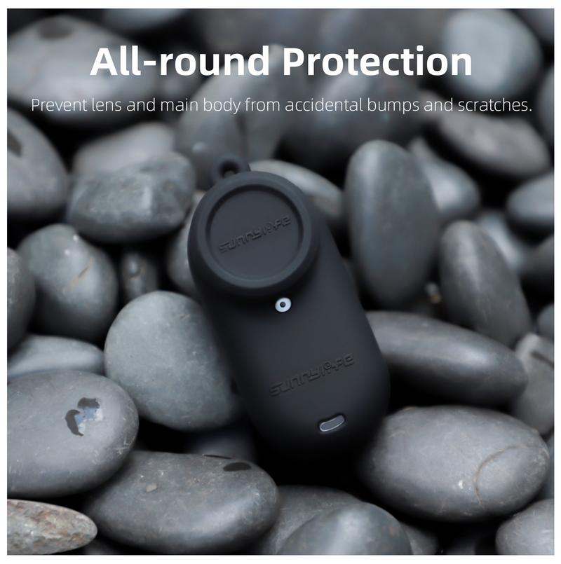 Product Introduction of Sunnylife Silicone Protection Case for Insta360 GO 3S Silicone Protective Cover All-round Protection Lens Cap Lanyard Camera Accessories With Lanyard Thumb Camera Accessories 20