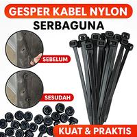 Gambar 20/40/100/200pcs Gesper pengikat kabel universal untuk mobil dan sepeda motor/Tali Pengikat Mobil &Motor/Gesper pengikat kabel nilon - 20pcs dari EG Tools Official Store Kota Tangerang 2 Tokopedia