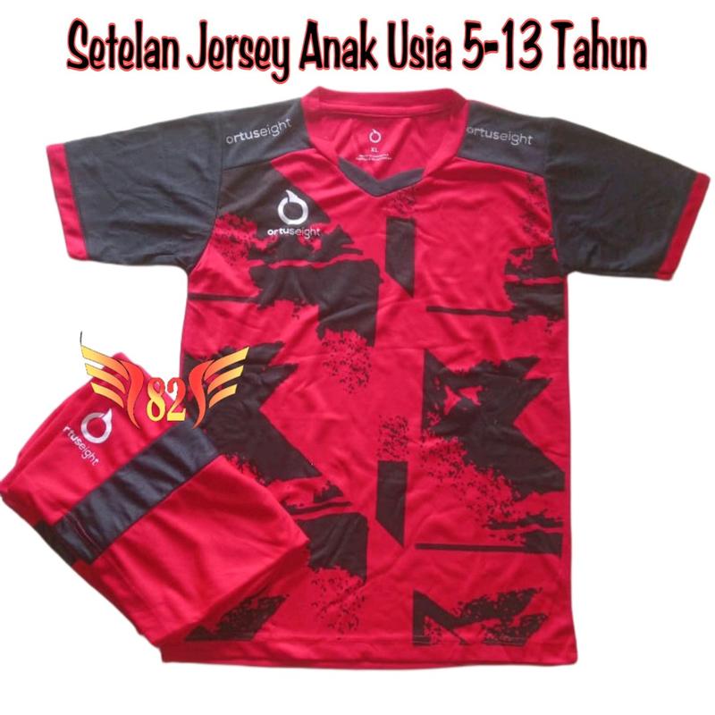 Setelan Jersey Timnas Anak-Anak Usia 5-13 Tahun dengan Tambahan Nama dan Nomor Punggung Gratis - Outdoor, Celana Sport 8
