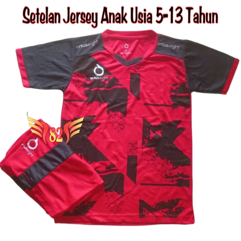 Setelan Jersey Timnas Anak-Anak Usia 5-13 Tahun dengan Tambahan Nama dan Nomor Punggung Gratis - Outdoor, Celana Sport 8