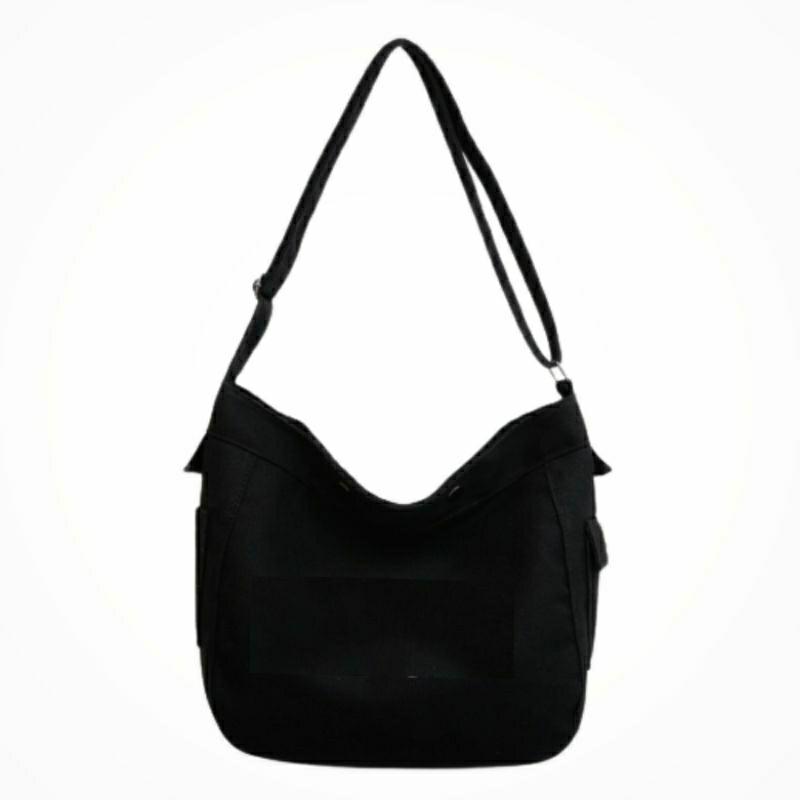 Tas Selempang Canvas Wanita Casual Trendy Slingbag Cewek Korea Lucu Blosom 2