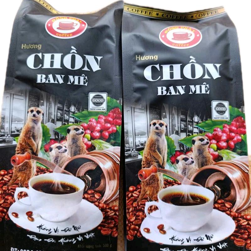 combo 1KG cafe CHỒN  BAN MÊ có hương vị béo thơm,sánh mịn