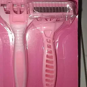 Alat Cukur Wanita 5 Lapisan Razor Pisau Cukur Pencukur Bulu Kemaluan Ketiak Bulu Tangan Kaki Lady Shaver Wanita