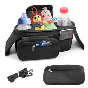 Baby Stroller Bag for Baby With Insulated Cup Holder new baby stroller hanging bag durable large
