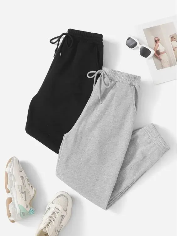Celana Sweatpants Jogger Training Olahraga Celana Jogger Sweatpants Jogger Pria Wanita Korean Style 2