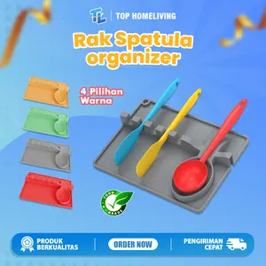 Organizer Rak Spatulan Tatakan Sendok/Tutup Panci