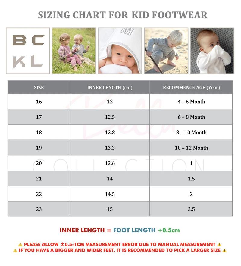 Product Introduction of 【 BCKL 】Baby's Breathable Colors Bibi Sound Toddler Shoes | Girls Sandals Boys Kids Slippers Stripe Twins | Kasut Bunyi 0