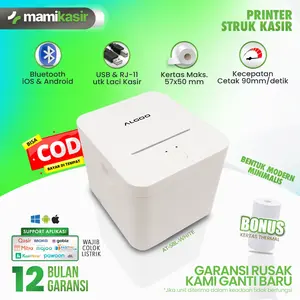 MAMI KASIR AT-58L Printer Thermal Bluetooth Cetak Struk USB